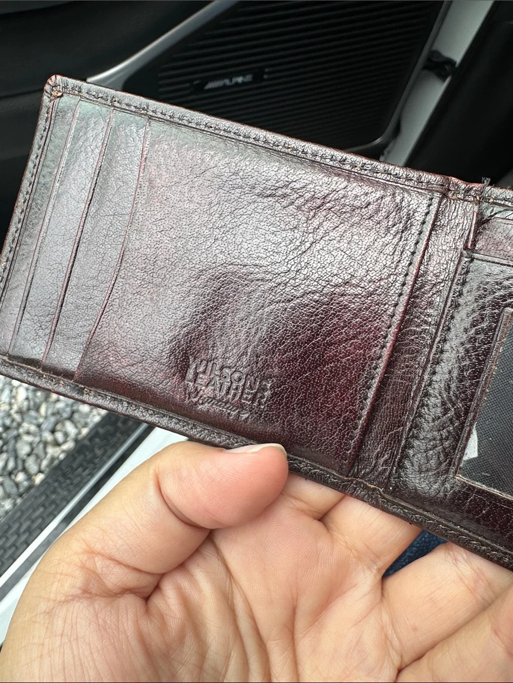 Wilson’s leather slim leather men’s wallet